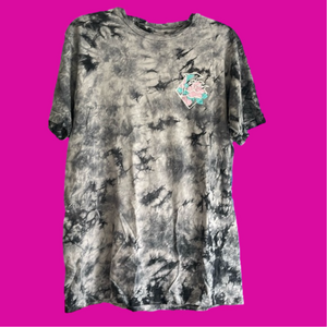 Pink + Dolphin tshirt L